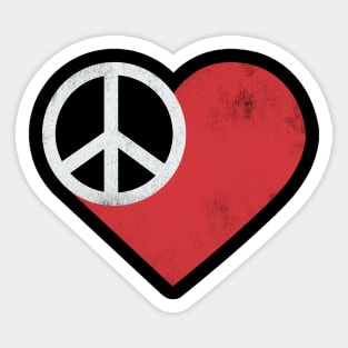 Peace & Love Sticker